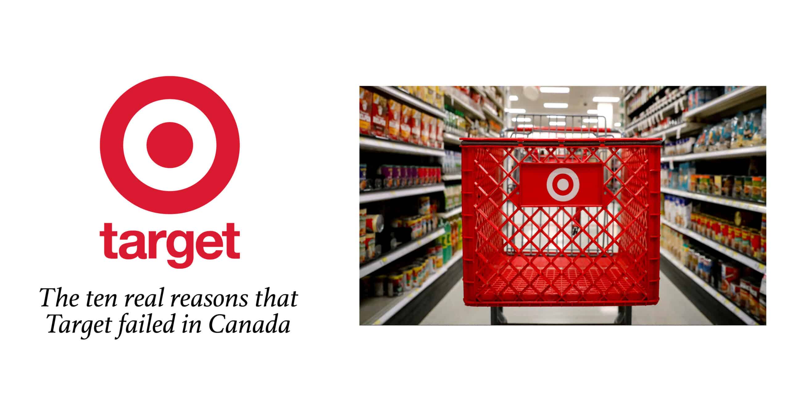 Why Target failed in Canada