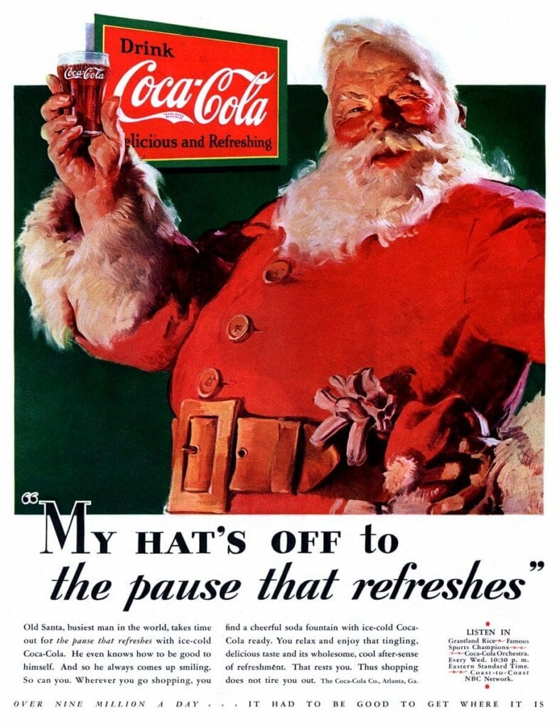 Coca-Cola Santa coke ad