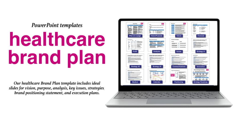 healthcare brand plan template