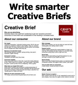 Write Smarter Creative Briefs