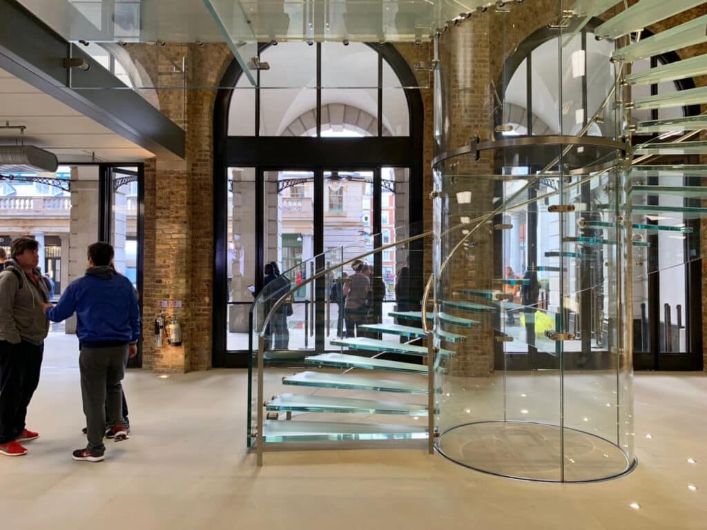 Apple store at Convent Garden in UK