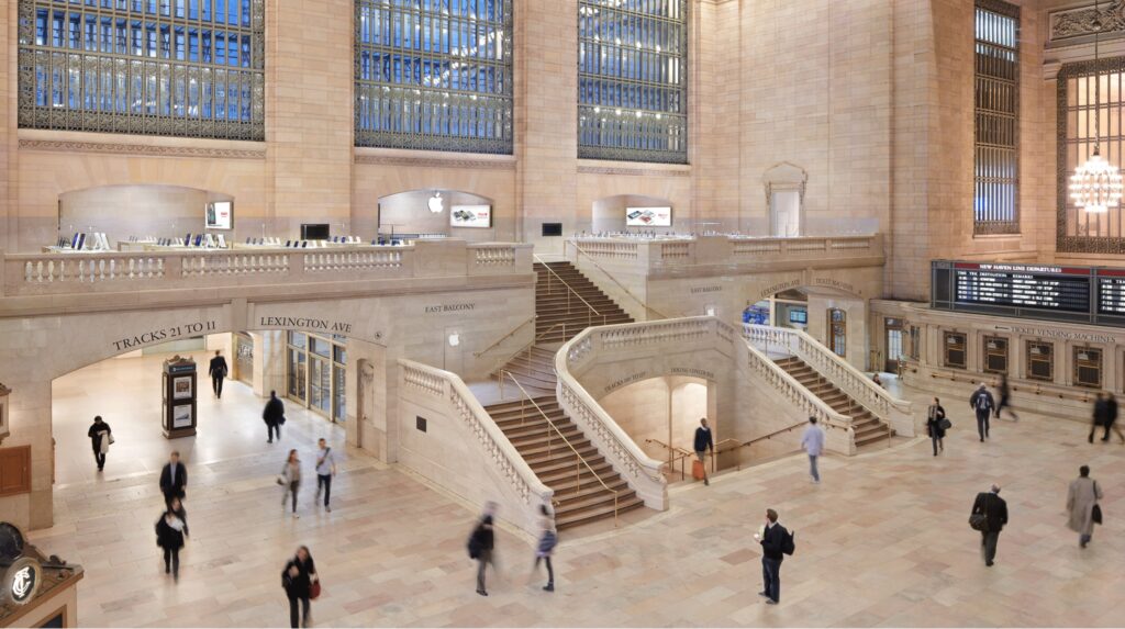 Grand Central Station Apple retail