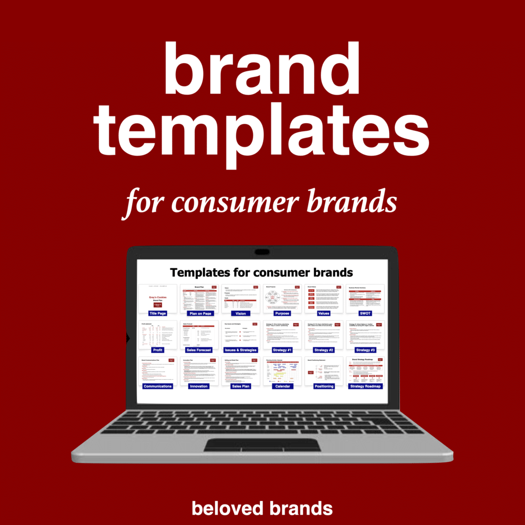 brand templates for consumer brands
