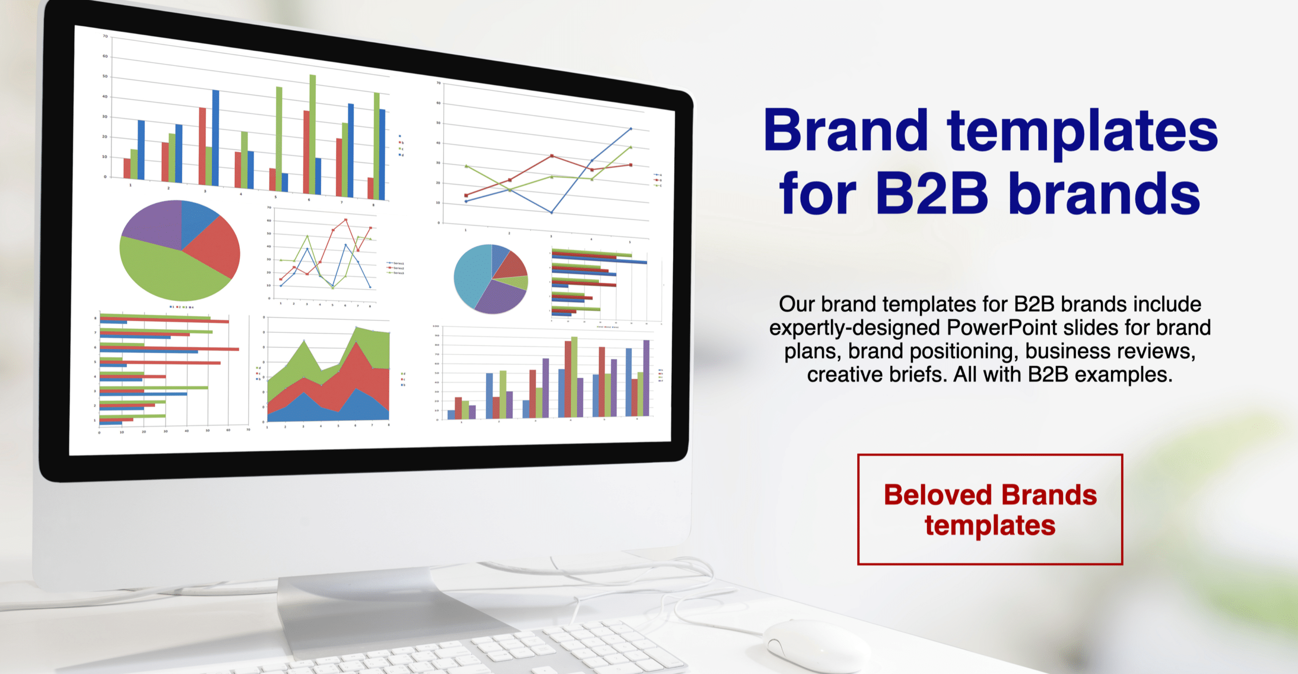 Brand templates for B2B brands
